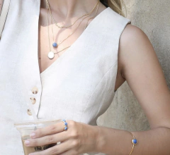 COLAR ENERGIA REDONDO QUARTZO AZUL - comprar online