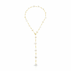 Colar Plate Pearl