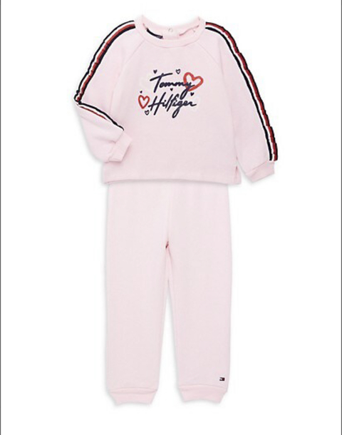 Tommy Hilfiger - Conjunto 2 Peças Moletom - Rosa