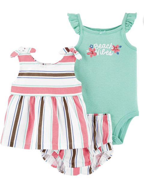 Carter's - Conjunto 3 Peças - Beach Vibes
