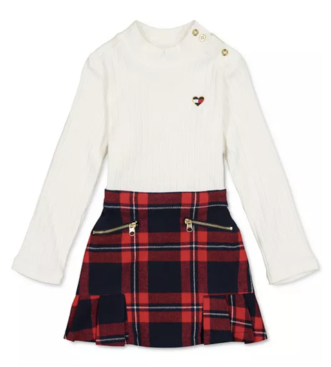 Tommy Hilfiger - Vestido Inverno Xadrez