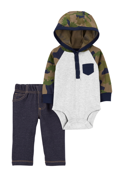 Carter's - Conjunto 2 Peças - Militar
