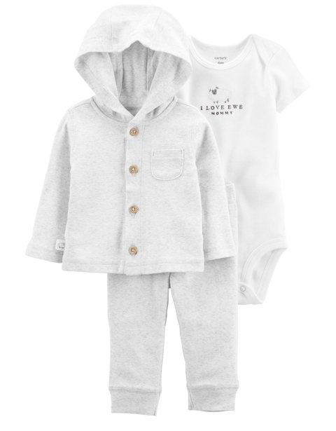 Carter's - Conjunto 3 Peças - Ovelinha