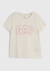 GAP - Camiseta Off-White - GAP Rosa - comprar online