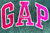 GAP - Moletom Verde Logo Pink na internet