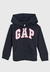 GAP - Moletom Marinho Logo Rosa - comprar online