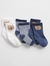 GAP - Kit Meias 3 Pares Azul - Ursinho - comprar online