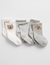 GAP - Kit Meias 3 Pares Cinza- Ursinho - comprar online