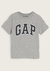 GAP - Camiseta Manga Curta Cinza - comprar online