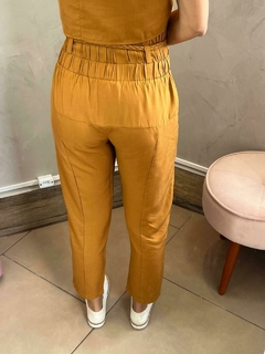 Calça tencel trança - Menina Mel Boutique