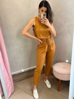 Cropped tencel trança - comprar online