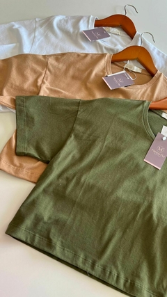 Cropped Tee Algodão