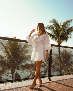 Vestido curto algodão - Menina Mel Boutique