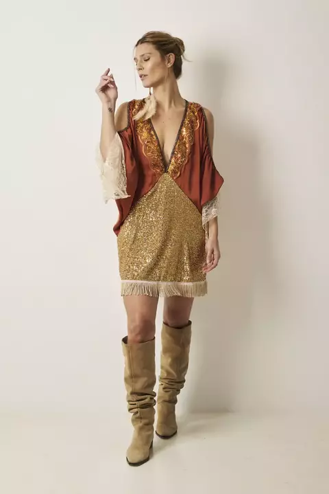 vestido escorpio - SILVINA LEDESMA