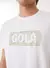 REMERA CON ESTAMPA MARKER STROKE - GOLA en internet