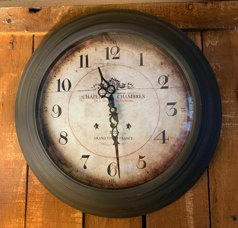 RELOJ DE PARED CHATEAU CHAPA