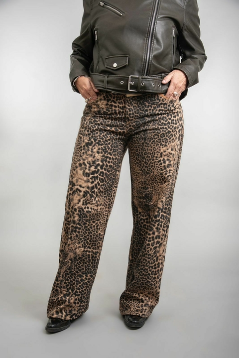 Jean Animal print
