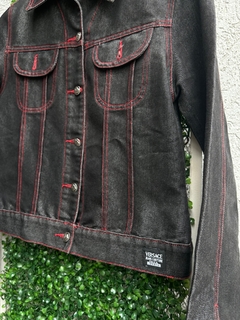 Campera de jean Versace
