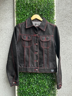 Campera de jean Versace