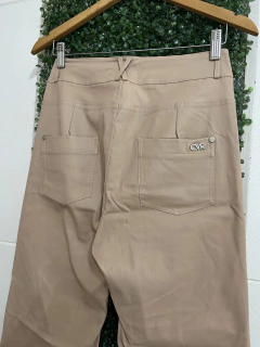 Pantalón Engomado Semi Oxford Caviar - tienda online