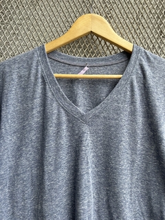 Remera Azul Melange - comprar online