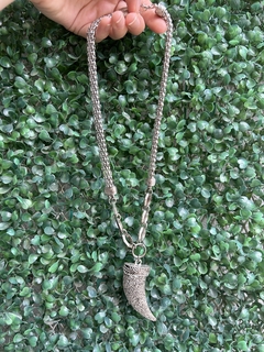 Collar Silver Horn