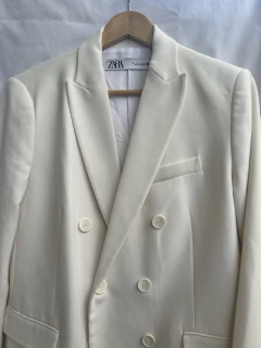 Blazer Sastrero Zara Beige en internet