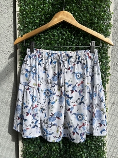 Pollera Estampada Flowers Kosiuko