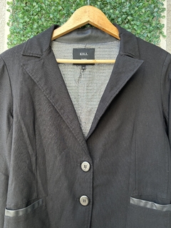 Saco Basic Negro Kill - comprar online