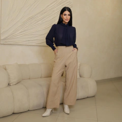 Calça Alfaiataria Corte Reto - Ana Turquesa