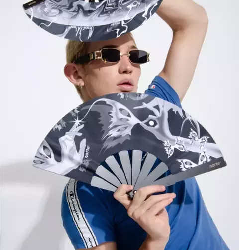 Abanico Conexion Silver XL