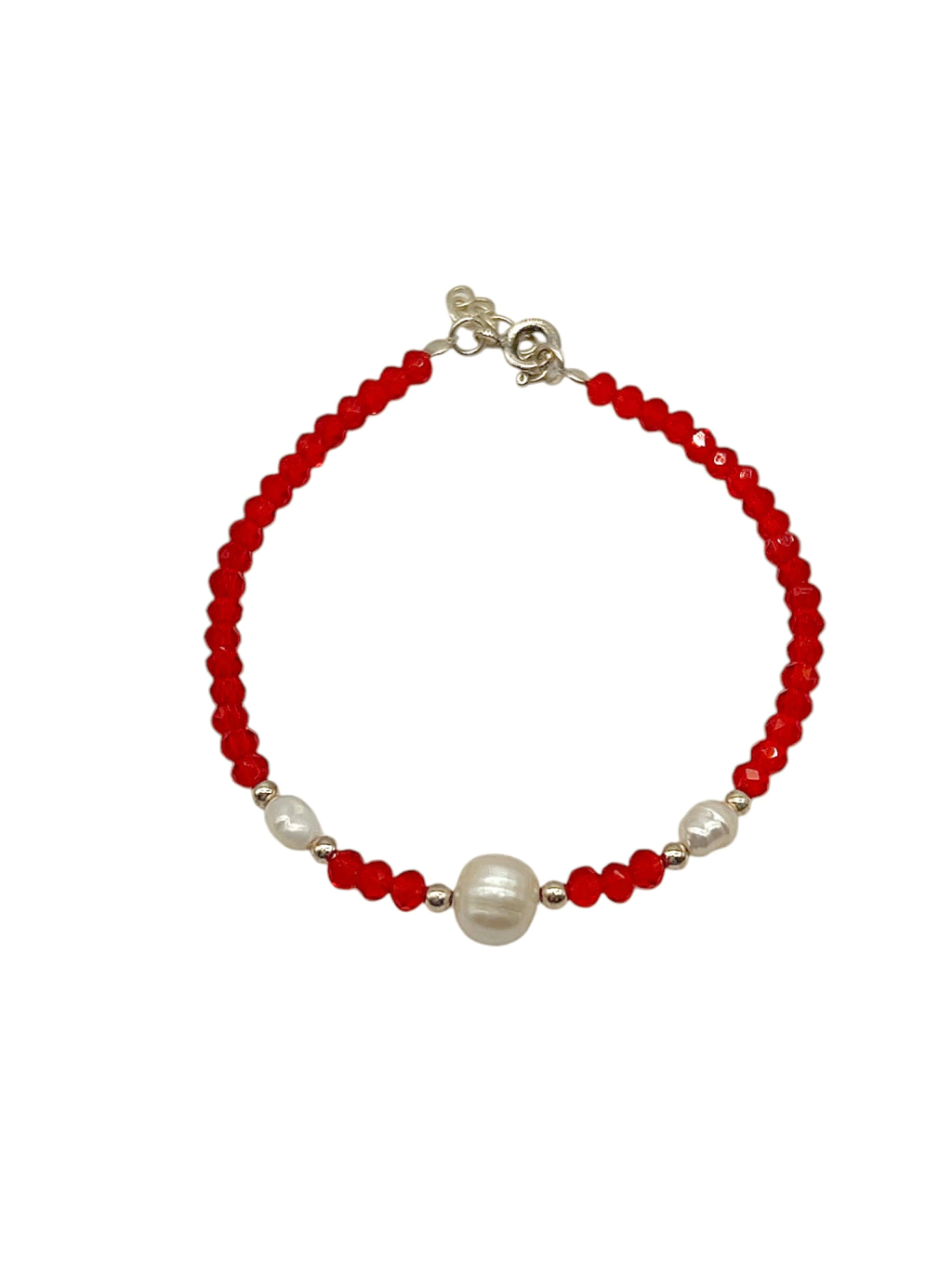 Pulsera Plata 925 cristal de roca