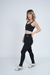 Conjunto Legging Bolsos e Top Camiseta Preto - Lo.V Beachwear