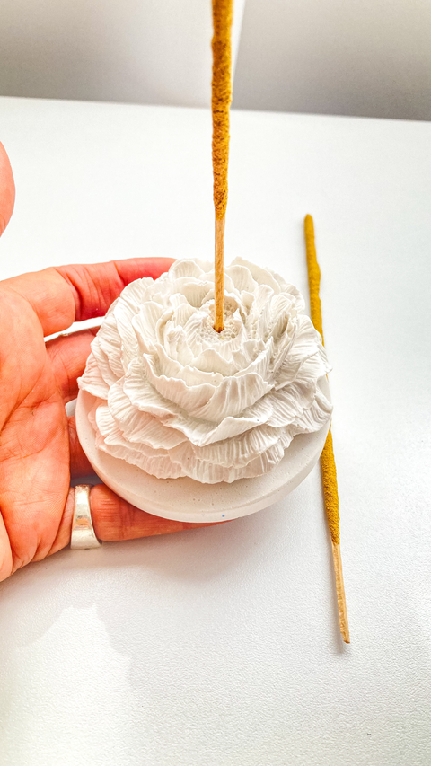 Portasahumerio Flor de Clavel