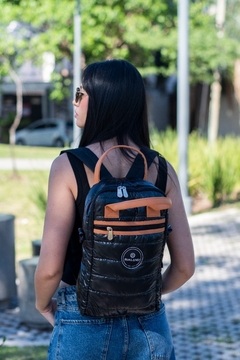 Mochila Matera Smart Black Ciré - Puffer en internet