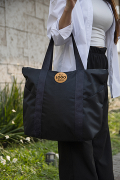 Tote Bag Cleo Black Impermeable - comprar online