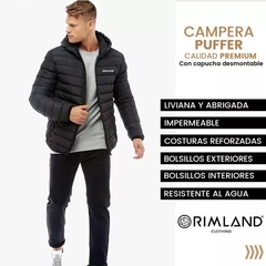 Campera Puffer Impermeable Hombre Rimland (PRE VENTA - Envío 14 días después de la compra) en internet