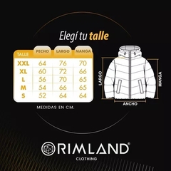 Campera Puffer Impermeable Hombre Rimland (PRE VENTA - Envío 14 días después de la compra) - Tienda Online de RIMLAND | shop mayorista