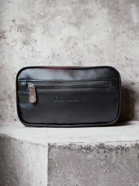 Riñonera Shein Cuero Negro - comprar online