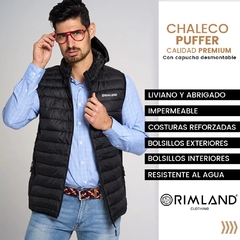 Chaleco Puffer Impermeable Hombre (PRE VENTA - Envío 14 días después de la compra) en internet