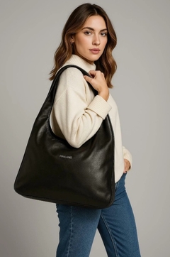 Bag Eloise Cuero Negro - comprar online