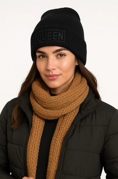 Gorro Queen Negro - comprar online