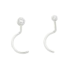 Nostril Ouro Branco 18k