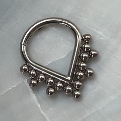 Clicker Indiano Gota Esferas (Piercing Septo | Daith)