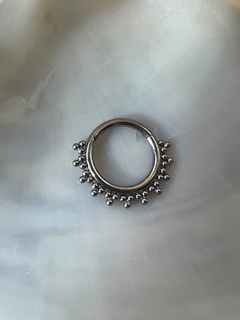 Argola Clicker Indiana Titânio (Septo | Daith) - loja online