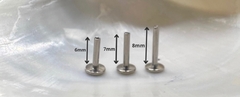 Labret Lua Cravejada Titânio (Piercing Orelha) - loja online