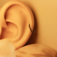Argola Clicker Textura Lateral (Piercing Helix | Cartilagem) - comprar online