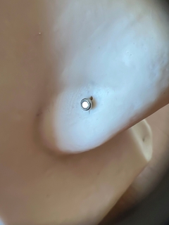 Ponto de Luz Piercing Nostril (Nariz/Aba nasal) na internet