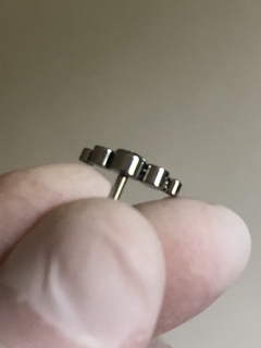 Labret Cluster Titânio Zircônias (Conch | Hélix | Scapha| Tragus) - comprar online
