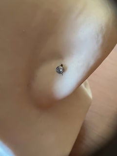 Ponto de Luz Piercing Nostril (Nariz/Aba nasal) na internet